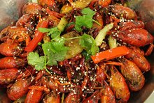 超級好吃的干鍋蝦，聞著香，吃著爽！