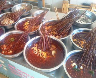 四川特色小吃，看起來很有油吃起來很香